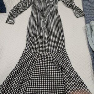Shein Houndstooth Dress